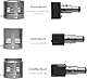 DF DIGITALFOTO Mini Optischer Snoot, Mini Snoot Projektionsaufsatz mit Zhiyun/Ulanzi-Halterung, 19 Gobos, Magnetischer Gobo Rahmen, Kompatibel mit ZHIYUN CINEPEER CX100, Ulanzi L023,COLBOR Wonder W100