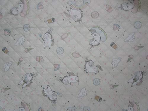 Poco Neuerscheinung!!!! Steppdecke für Doppelbett, Einhorn gelb