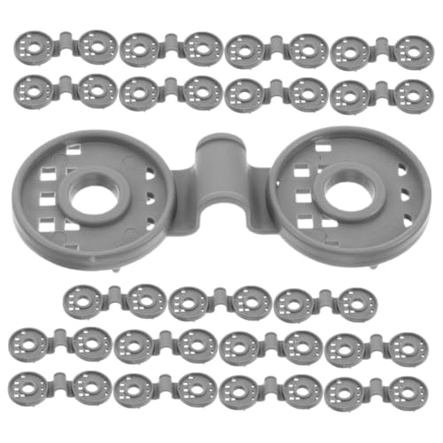 SHINEOFI 40 pièces Clips de Fixation pour Toile Ombre Pinces Plastique Anti-uv pour Filet de Protection Solaire Jardin et Extérieur Installation Rapide et Fixation Solide