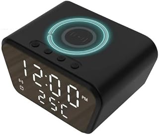 Réveil et Chargeur Induction avec Camera Espion HD WiFi