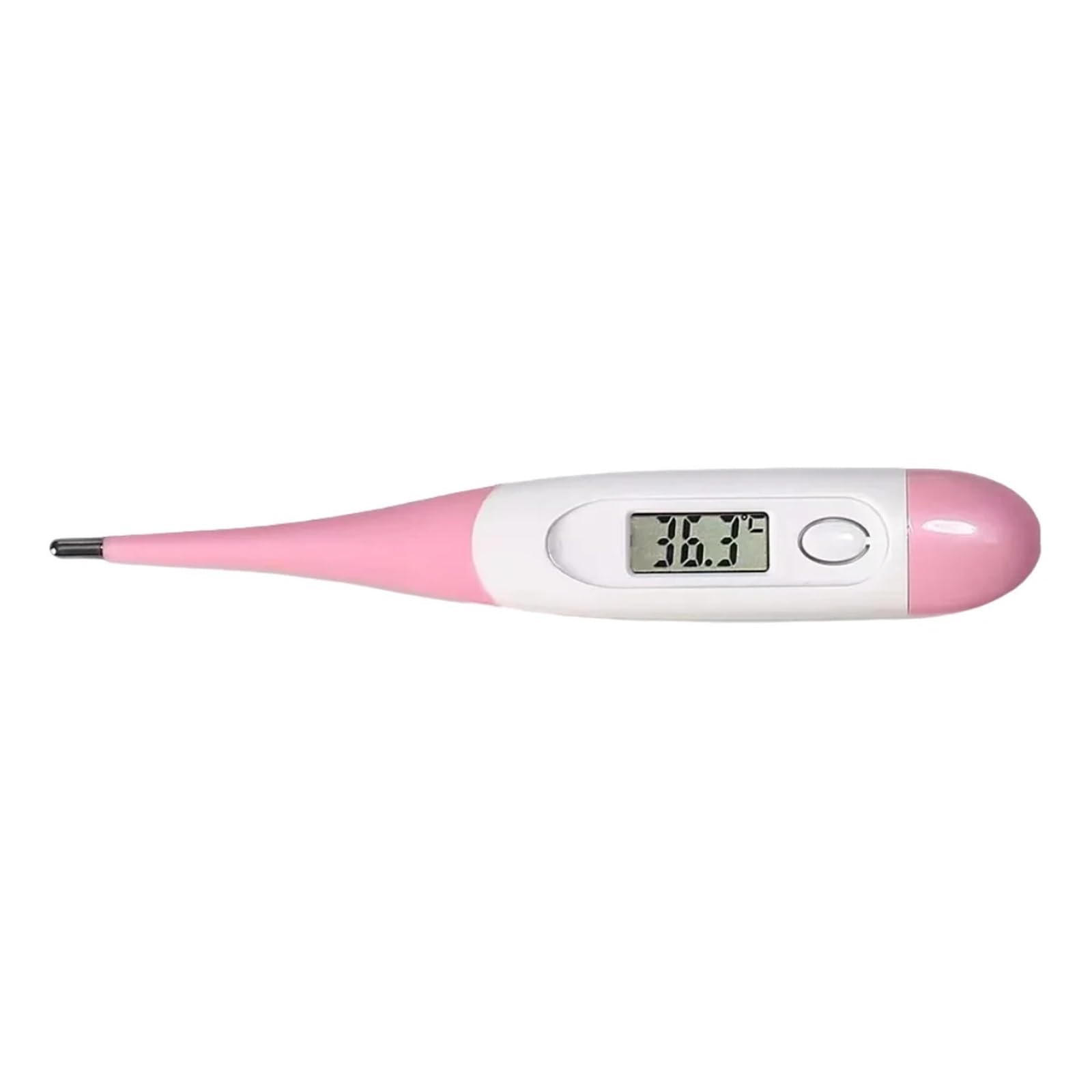 lISusanll Digital Thermometer for Pets - Soft Head Veterinary Thermometer for Dogs and Cats(Pink)