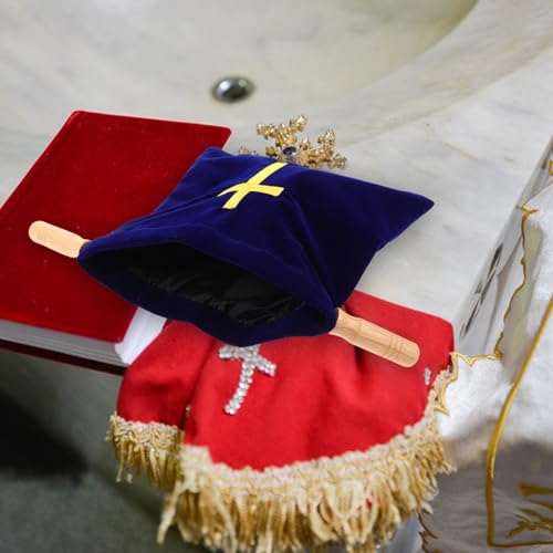 Bolsa de ofrenda para comunión de gran capacidad para recolectar sobres 6