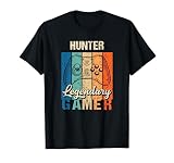 Hunter Name Gift - Personalized Legendary Gamer T-Shirt