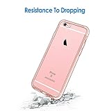 iPhone 6s Plus Hülle, JETech® Apple iPhone 6 Plus / 6s Plus 5.5 Hülle Tasche Schutzhülle Case Cover Bumper und Anti-Scratch Löschen Back für iPhone 6s Plus iPhone 6 Plus 5.5 (Roségold) - 5