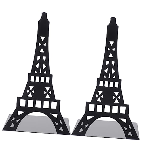 CAXUSD 2 St Järn Skrivbordsbokhållare Dekorativa Multifunktionella Bokställ Läsbokorganisatör Dekorativa Bokställ Arkivbokorganisatör Studiebokhållare