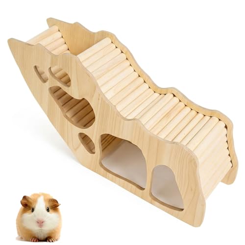 Hamster Tunnel 30×11×8cm Hamster Hideout Small Pet Habitat Hamster Hide & Hamster Accessories for Dwarf Hamster Gerbil and Other Small Pets