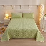 jeté de lit matelassé écru [dessus de lit Instructions d'entretien] Veuillez laver soigneusement avant utilisation. dessus de lit 2 personnes Lavable en machine, à froid. Ne pas utiliser d'eau de Javel. Sécher à basse température et repasser à chaud si nécessaire.