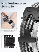 RUIMAYA Geflochtenes Armband Kompatibel mit Google Pixel Watch 4 (45mm)/3 (45mm), Atmungsaktiv und Komfortabel Ersatzarmband mit Uhrenschließe aus Edelstahl für Damen und Herren, Schokolade – Ansicht 2