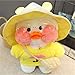 siqiwl Peluche 30 Cm Cartoon Cute Lalafanfan Cafe Duck Peluche Giocattoli Farciti Morbidi Bambole Adorabili Cuscino Animale per Bambini Bambini Ragazze Regali di Compleanno