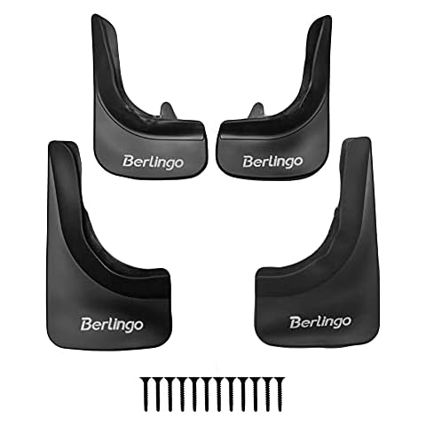 RE&AR Tuning Mud Flaps Splash Guards for Citroen Berlingo Mudguards Front + Rear 4 pcs KIT Cover