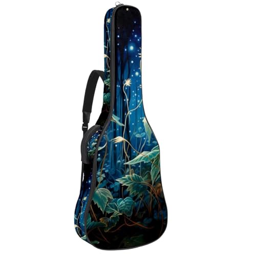Sac pour guitare acoustique plantes étoilées pour vos cours