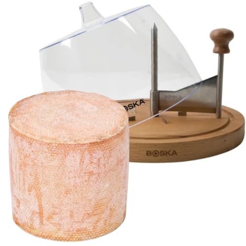 Pack BOSKA 850511 Girolle/Fraiseur bois avec cloche + 1 Fromage Tête de Moine 900gr pour profiter de faire des jolies fleurs et garder au frais sans que ca...