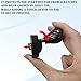 JYIS Car Joystick Push to Start Button Cover, Universal Auto Interior One-Touch Starter Protector, Metal Alloy Engine Start Stop Rocker Lever Accessories Fits Most Vehicles（1PCS