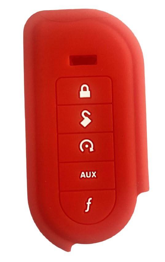 Tolxh #7152V #7251V #7652V Remote Control V3 Red Soft Silicone Protective Cover Quality Durable New Replacement Parts for Viper
