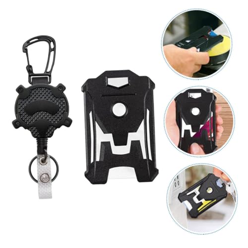 Porte-badges rétractable transparent et sécurisé avec clip robuste - 6