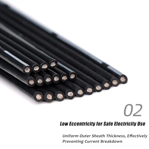 Câble silicone 20AWG résistant au feu pour câblage de moteur - 3