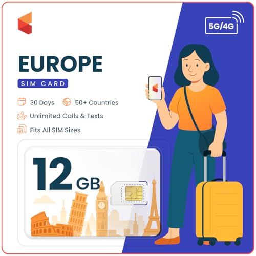 Carte SIM Europe et Royaume-Uni SimCorner pour éviter les frais de roaming en voyage