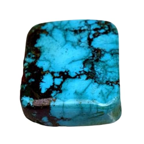 Cabochon turquoise naturelle 16x14mm coussin pour création bijoux DIY