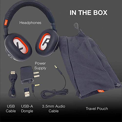 Poly Plantronics Voyager 8200 Uc Bluetooth Wireless Headset - Stereo, Usb Dongle - Compatible With Teams, Zoom, Meet, For Pc, Mobile, Music, Video, Voice - Global Teck Bundle With Ac Charger #TOP2