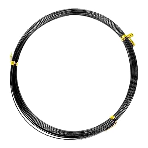 Cabo Empate Castor de Aço Resistente Maruri Black Nylon 200Lbs 10m 70 Luvas