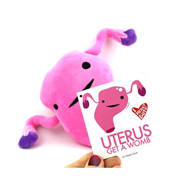 I Heart Guts Huge Uterus Plush - Womb Service – Bild 3