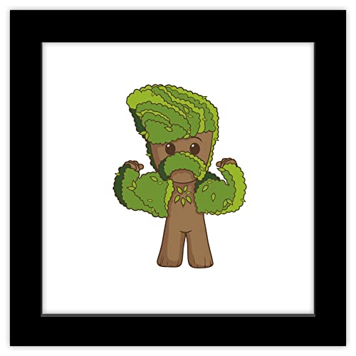 Poster I Am Groot encadré décoration chambre enfant et salon geek chaleureux