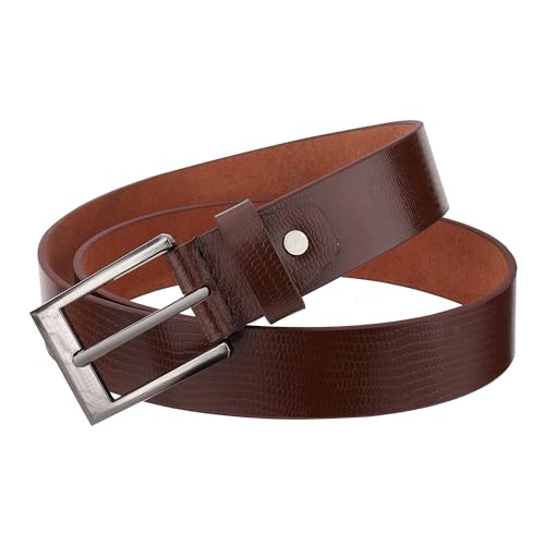 Image of Men's PU-Leather Belt ||Size - 28 to 42|| ||Color - Black & Brown|| ||CSBL-ALT01||