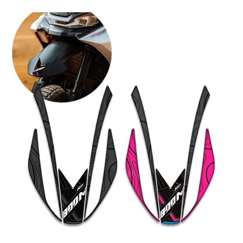 Protège-mains autocollant et pad réservoir pour moto 800MT - 5