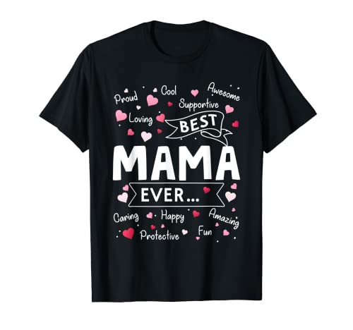 Best mama ever funny first time grandma mother's day t-shirt