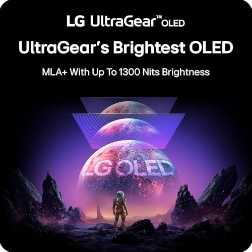 Image of LG 27GX790A-B 27-inch Ultragear OLED Gaming Monitor QHD 1440p 480Hz, 0.03ms, DisplayPort 2.1, True Black 400, NVIDIA G-Sync, AMD FreeSync Premium Pro, HDMI, USB, Tilt /Height /Swivel /Pivot Stand, Black