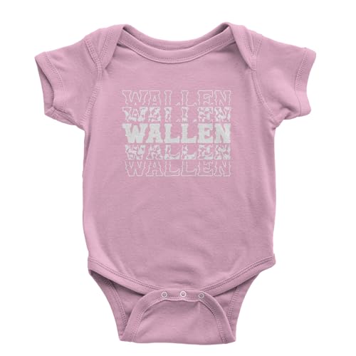 Wallen Country Music Western Infant One-Piece Bodysuit, Soft Cotton
