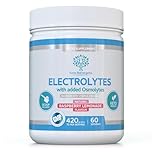 Electrolyte & Osmolyte Combo Powder – Natural Raspberry Lemonade Flavour – 60 Servings - with Vitamins & Minerals, Vegan, Sugar-Free, Natural Flavours - Superior Hydration & Keto Fasting Support