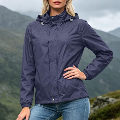 Veste coupe-vent légère pour randonnées et sorties estivales de mi-saison - 2