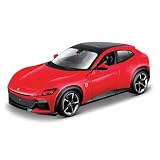 Bburago - Ferrari Purosangue R&P - Modèle réduit réaliste à l'échelle 1:24, Licence Officielle Ferrari, âge recommandé 3+ Ans