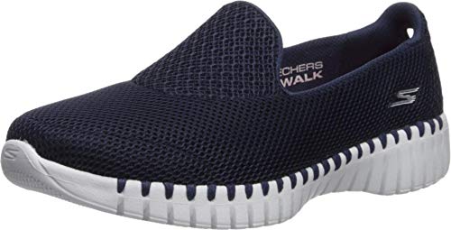 Skechers Go Walk Smart, Scarpe Da Ginnastica Donna, Blue Navy White, 36 EU