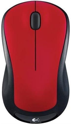Logitech M310 910-002486 Flame Red 3 Buttons 1 x Wheel USB RF Wireless ...