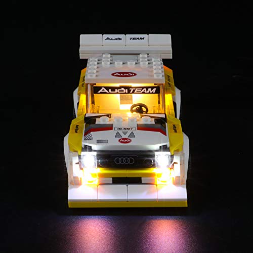 Image of LIGHTAILING Light Set for (Speed Champions 1985 Audi Sport Quattro S1) Building Blocks Model - Led Light kit Compatible with Lego 76897(NOT Included The Model)