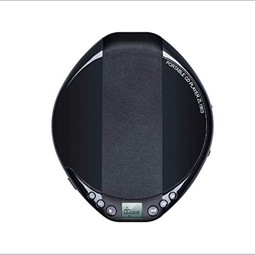 Tragbare CD-Player, Walkman CD-Player mit HiFi Lossless Klangqualität und Kopfhörern und 3,5 bis 3,5 mm AUX-Kabel BBS Ton Stoß-