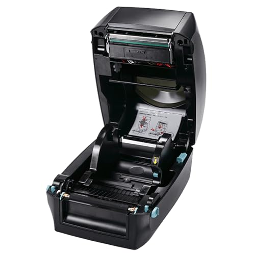 Image of McAuley Labels GoDEX RT863i+ Thermal Label Printer - 4 inch Ultra-High-Resolution Shipping, UPS Label Printer with Color Display - 600 DPI