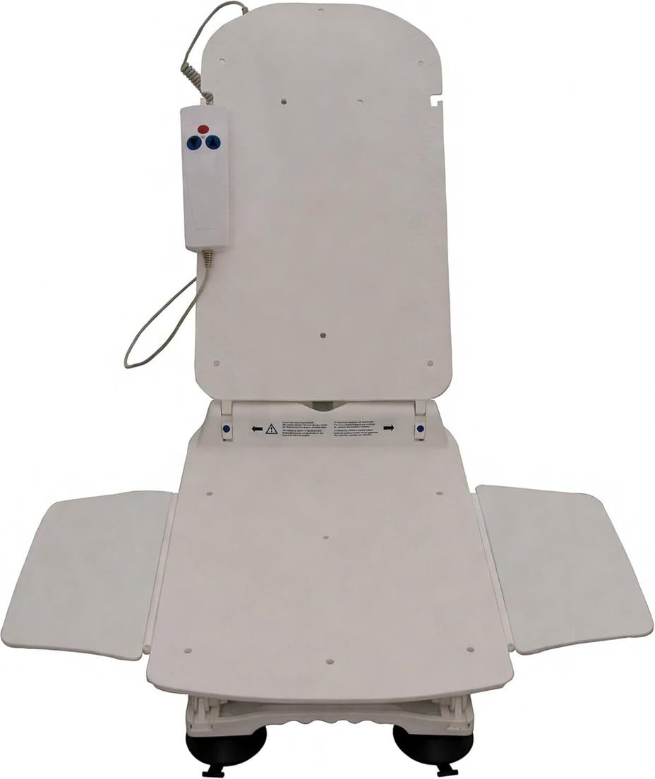 H&M Health & Mobility White Kanjo Valu£ Lightweight Reclining Bathlift – 140Kg Weight Limit – Bath Chair For Elderly Or Disabled – Easy Clean Mobility Aid – 1-Year Manufacturer Warranty Included