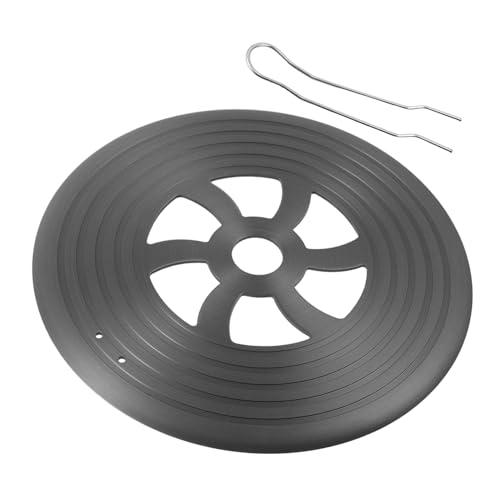 GOOHOCHY Induction Cooktop Plate Gas Stove Heat Diffuser Plate 26cm Round Heat Transfer Tray Anti-Burn