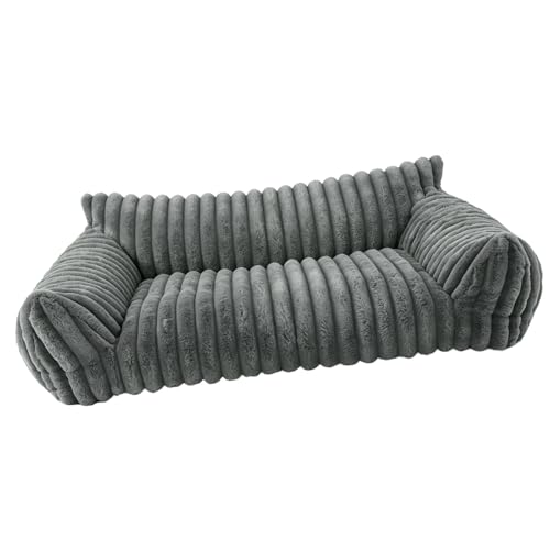 Sofá para mascotas con respaldo cómodo sofá cama para perros pequeños XS 3