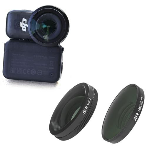 Taoricup DJI Osmo Nano 対応 フィルター 広角レンズ DJI Osmo Nano 対応 フィルターセット アクセサリー アクションカメラ (広角+ポートレートフォーカスレンズ)