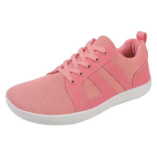 Genérico Zapatillas de Running Mujer Pareja Mujer Primavera Y Verano Antideslizante Caminar Zapatos Ligeros Deportes Zapatos Casuales Zapatos de Mujer con Horma Ancha Tenis Mujer New (Red, 36)