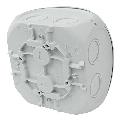 Cable Junction Box DK 0400 GZ without Clamp IP66 Junction Box, Wet Room, Empty Housing, Hensel 5358, Grey - Image 3