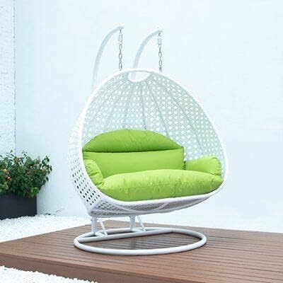 Image of Outdoor Furniture Double Seater Swing, Beautiful Swing with Stand