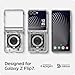 Spigen for Galaxy Z Flip 7 Case, Ultra Hybrid Pro MagFit [Hinge Protection] [Qi2.1 Certified/Magnet for Galaxy] - Neo One