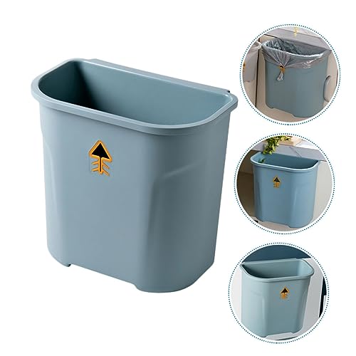 Caneca de basura rectangular plástica colgante ligera miniatura 4