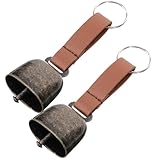Alipis 2 pièces Lot de Cloches Anti-Ours pour Randonnée et Camping Puissant et Léger Pe...