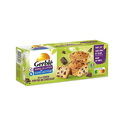 Allergo - Mini pastel sin gluten ni lactosa (230 g, 230 g, 3 unidades)